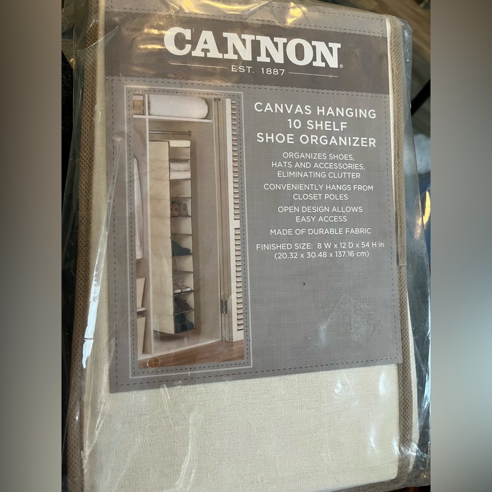 🌵Home Cannon Canvas Hanging 10‎ Shelf